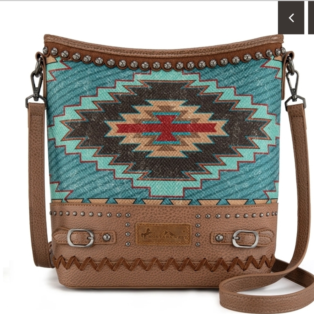 Montana West Aztec Ccw Crossbody